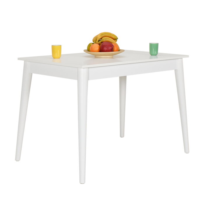 Hanah Home Mesa de Comedor Blanca Mms-504-Dd-2